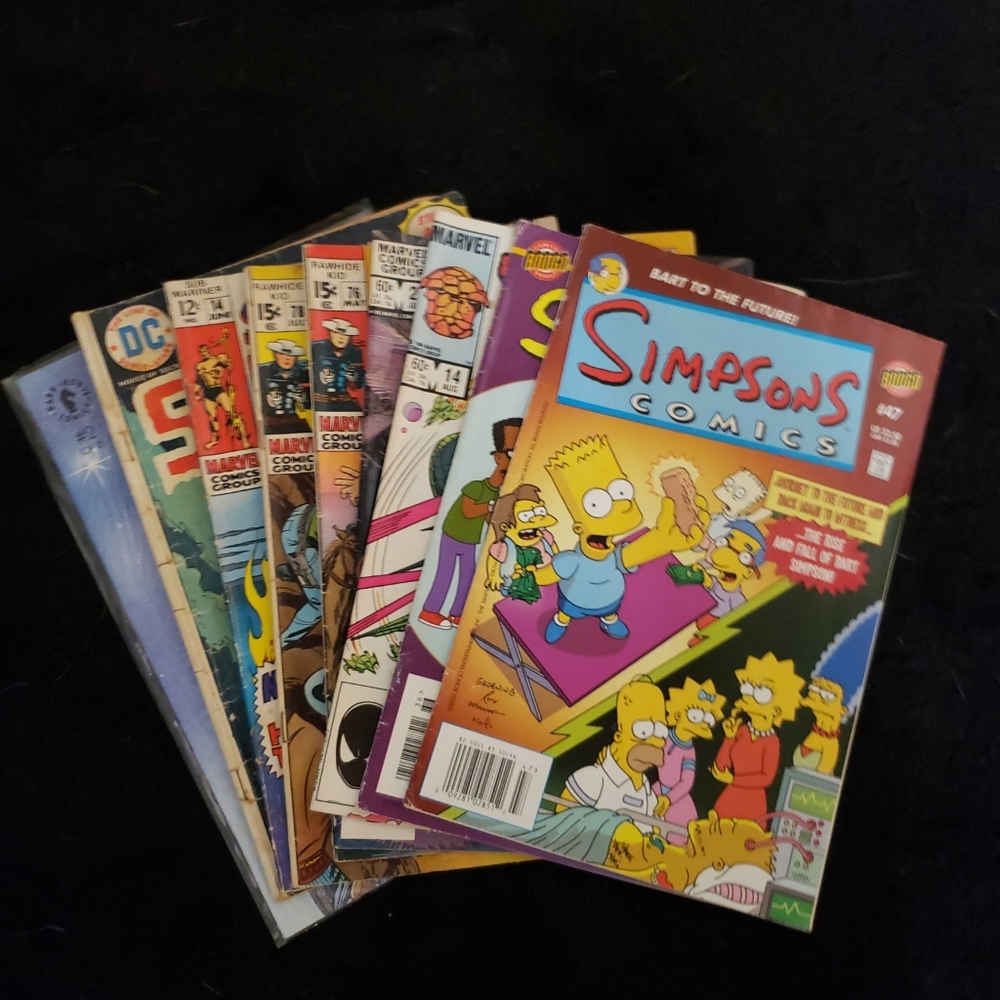 The Simpsons comics +8 more awesome comic books